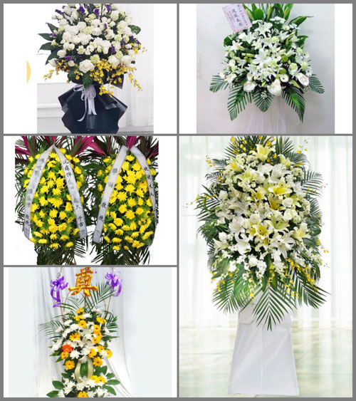 河北邯郸邱县白事花篮预定